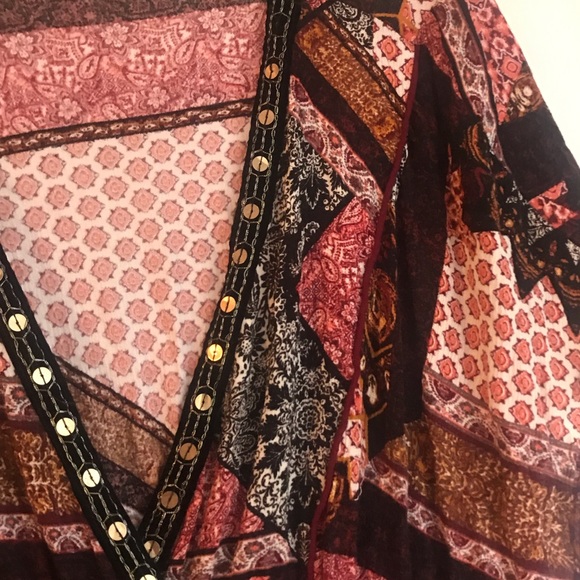 Mixed Patterned Spring Dress - Picture 3 of 3